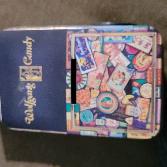 Vintage Antique*WOLFGANG CANDY Delivery Truck—Tin Bank With Turning Wheels - Picture 3 of 6